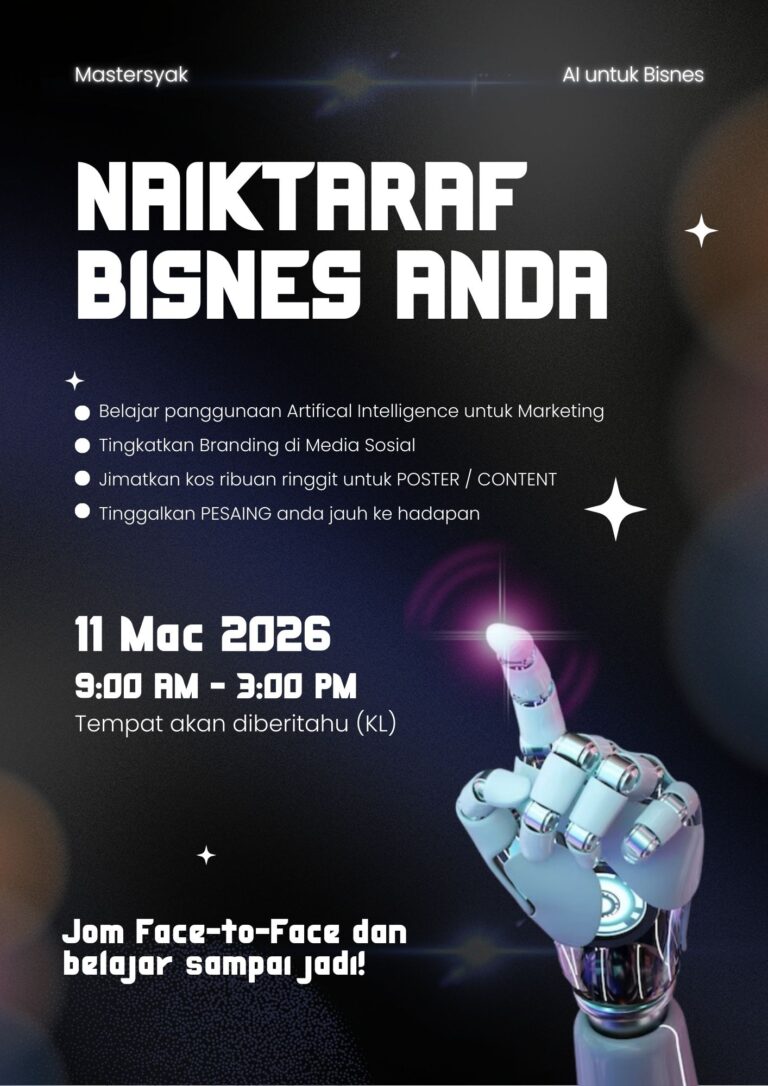 Poster Ai untuk bisnes - 11032026